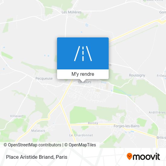 Place Aristide Briand plan