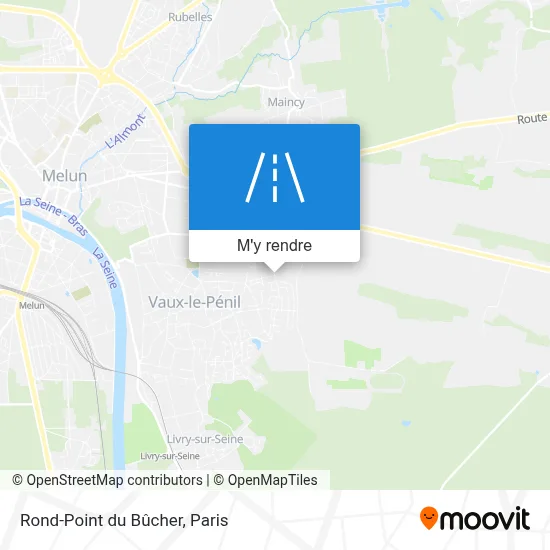 Rond-Point du Bûcher plan