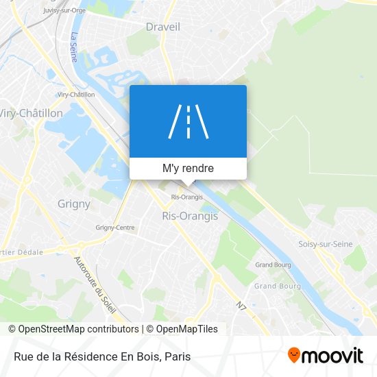 Rue de la Résidence En Bois plan
