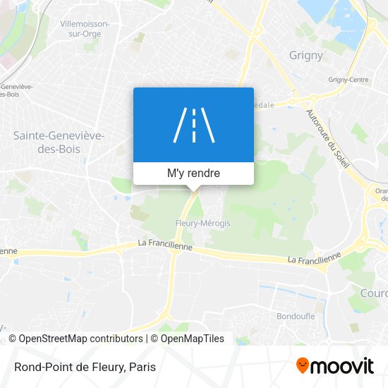 Rond-Point de Fleury plan