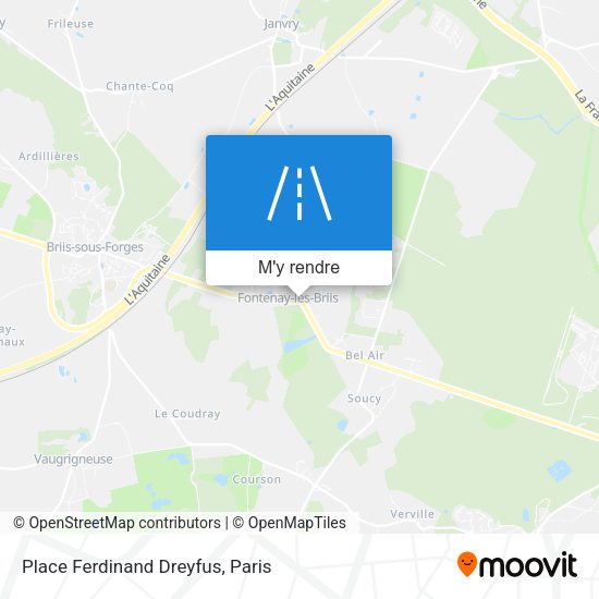 Place Ferdinand Dreyfus plan