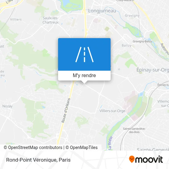 Rond-Point Véronique plan