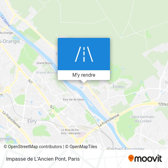 Impasse de L’Ancien Pont plan