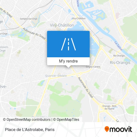 Place de L'Astrolabe plan