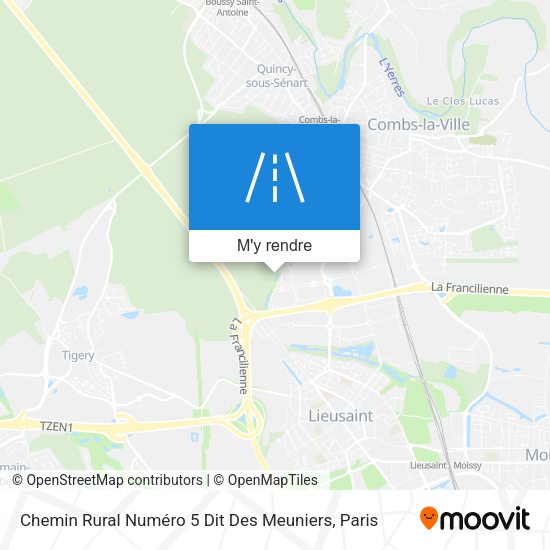 Chemin Rural Numéro 5 Dit Des Meuniers plan