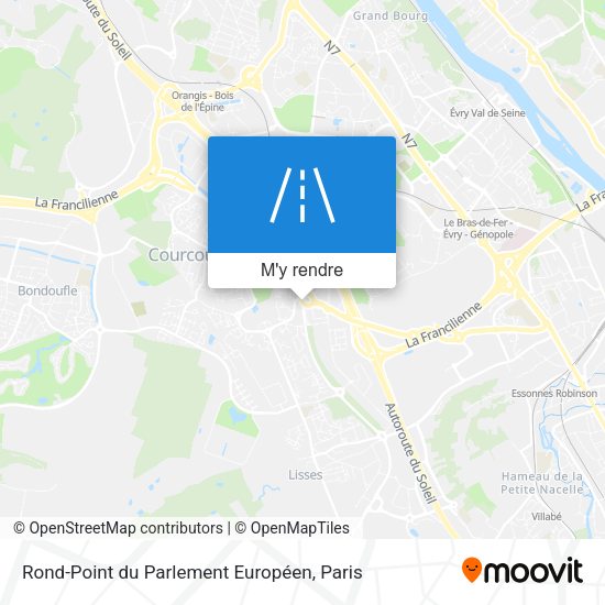 Rond-Point du Parlement Européen plan