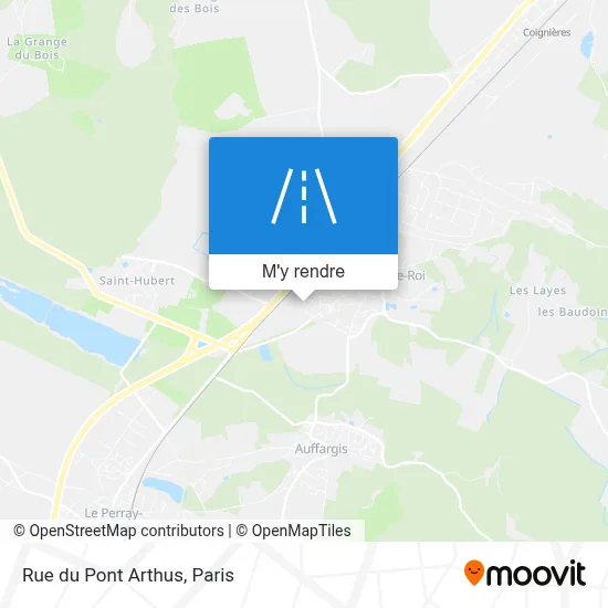 Rue du Pont Arthus plan