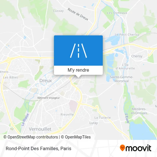 Rond-Point Des Familles plan