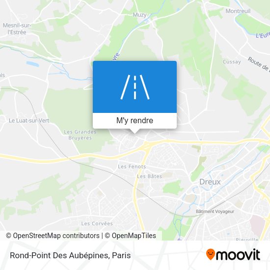 Rond-Point Des Aubépines plan