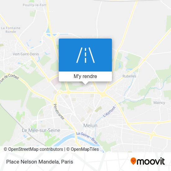 Place Nelson Mandela plan