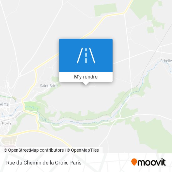 Rue du Chemin de la Croix plan