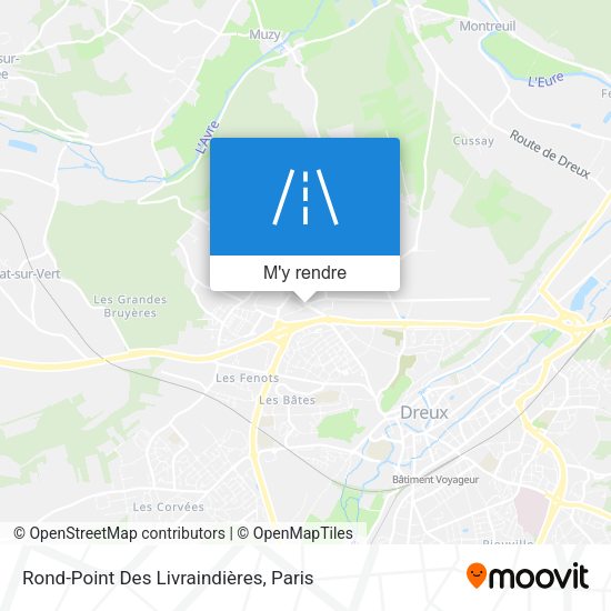 Rond-Point Des Livraindières plan