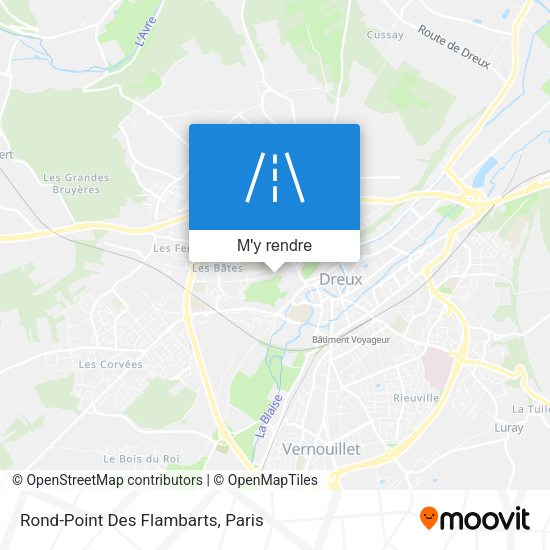 Rond-Point Des Flambarts plan