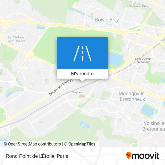 Rond-Point de L'Étoile plan