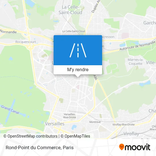 Rond-Point du Commerce plan