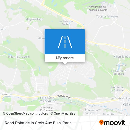 Rond-Point de la Croix Aux Buis plan