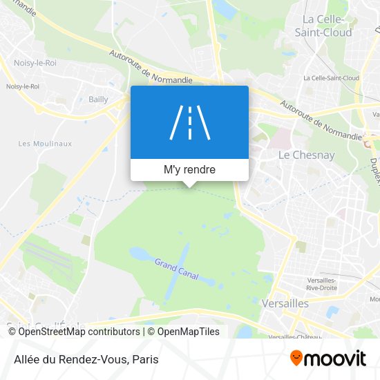 Allée du Rendez-Vous plan