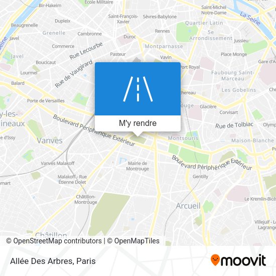 Allée Des Arbres plan
