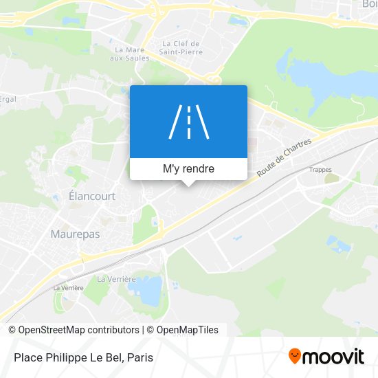Place Philippe Le Bel plan