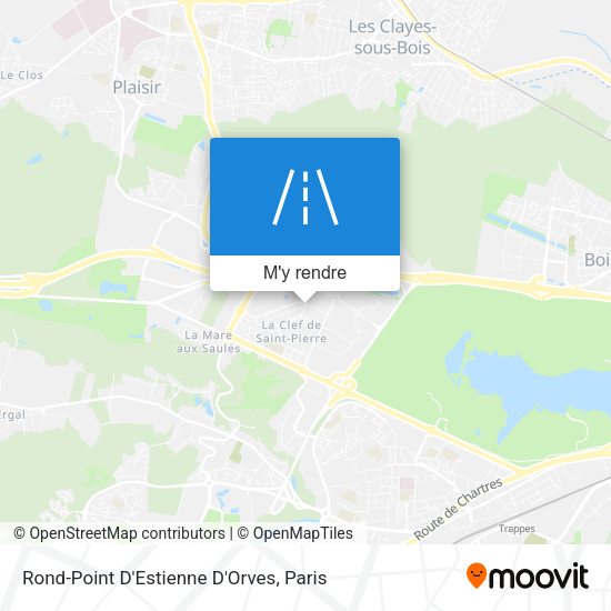 Rond-Point D'Estienne D'Orves plan