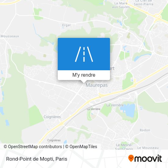 Rond-Point de Mopti plan