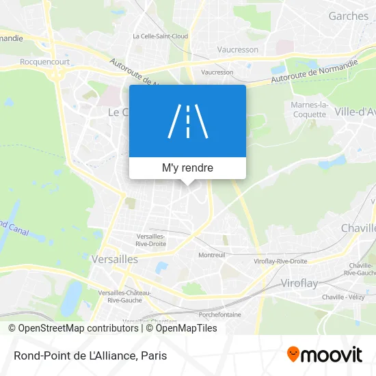 Rond-Point de L'Alliance plan