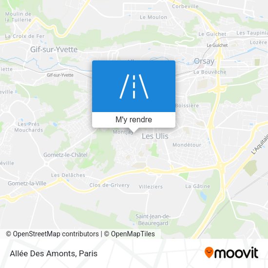 Allée Des Amonts plan