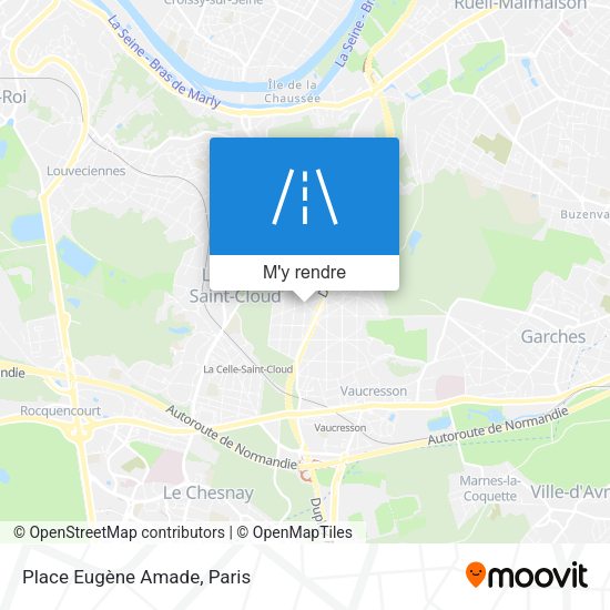 Place Eugène Amade plan