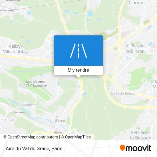 Aire du Val de Grace plan