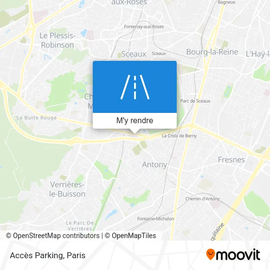 Accès Parking plan
