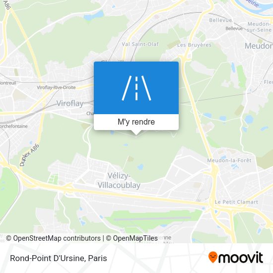 Rond-Point D'Ursine plan