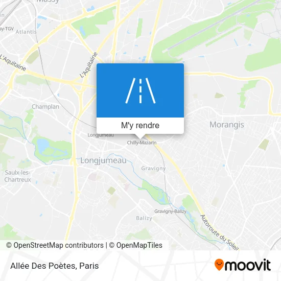Allée Des Poètes plan