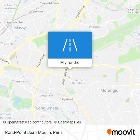 Rond-Point Jean Moulin plan