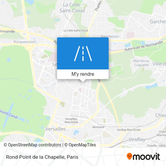 Rond-Point de la Chapelle plan
