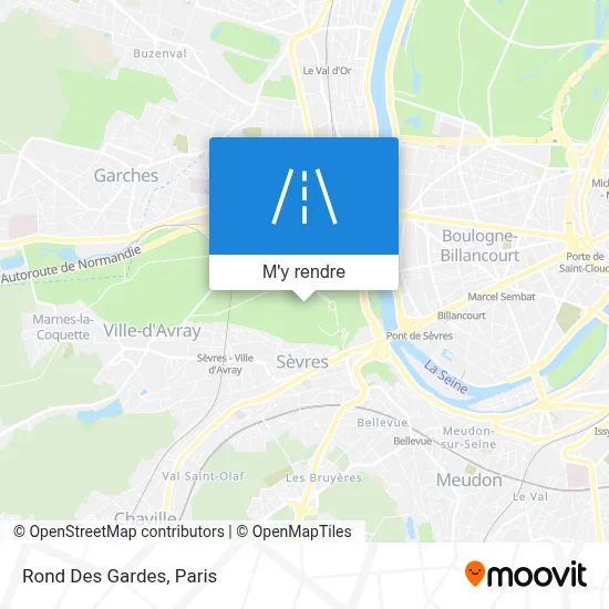 Rond Des Gardes plan