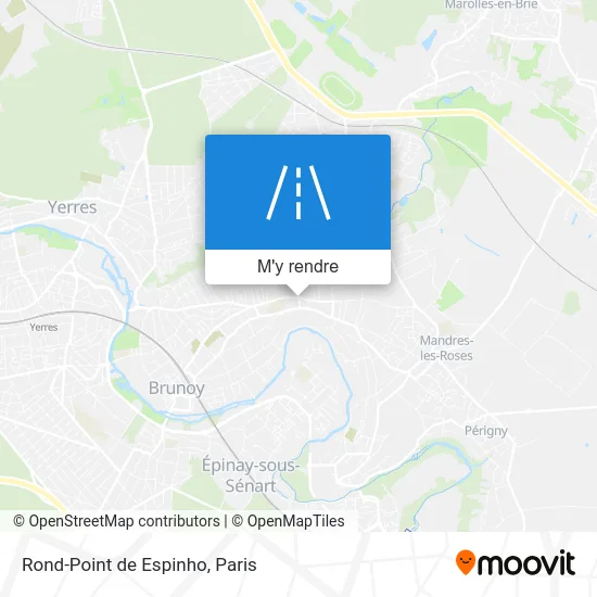 Rond-Point de Espinho plan