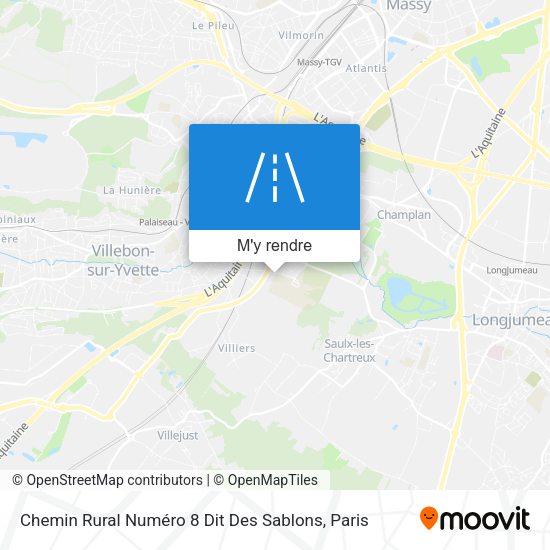 Chemin Rural Numéro 8 Dit Des Sablons plan