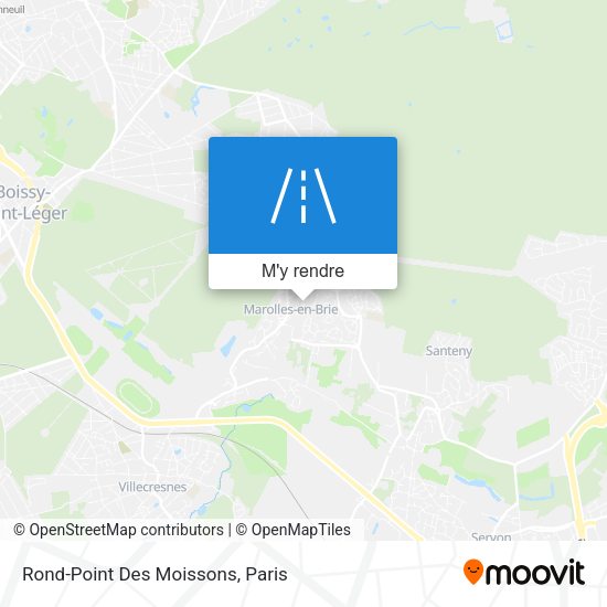 Rond-Point Des Moissons plan