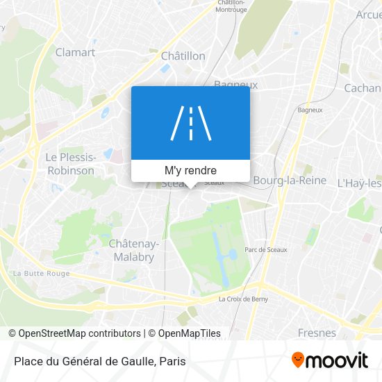 Place du Général de Gaulle plan