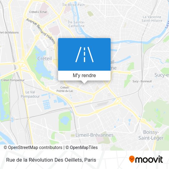 Rue de la Révolution Des Oeillets plan