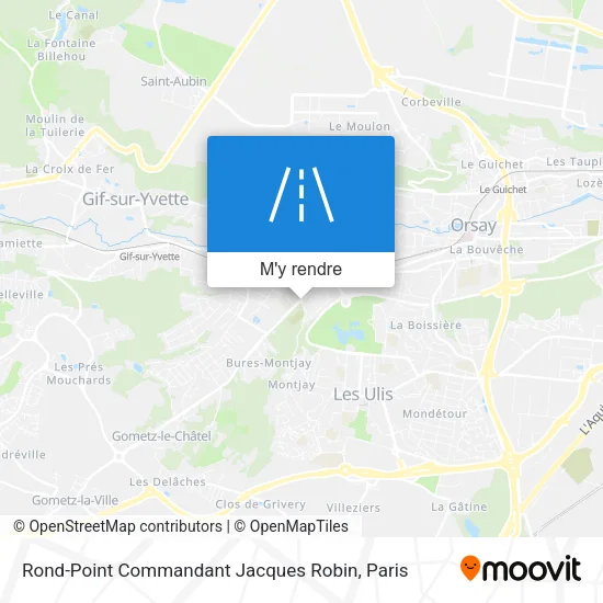 Rond-Point Commandant Jacques Robin plan