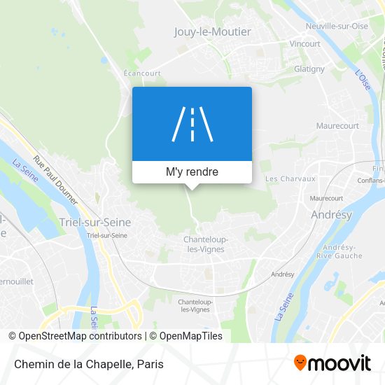 Chemin de la Chapelle plan