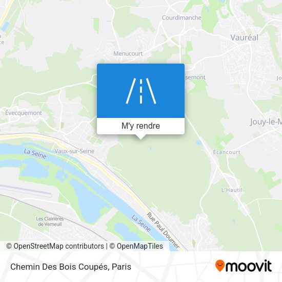 Chemin Des Bois Coupés plan