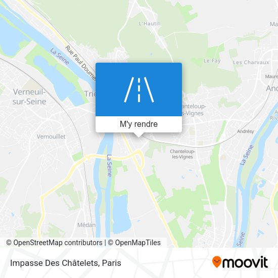 Impasse Des Châtelets plan