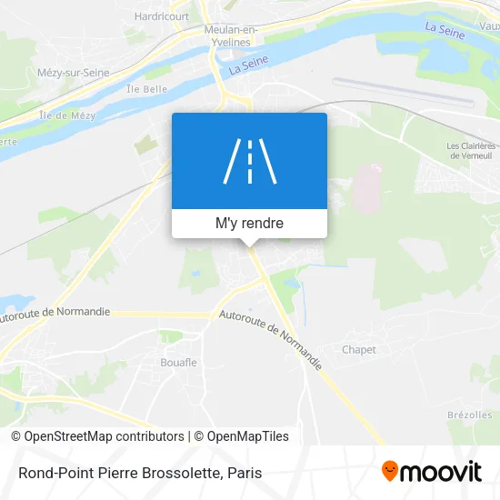 Rond-Point Pierre Brossolette plan