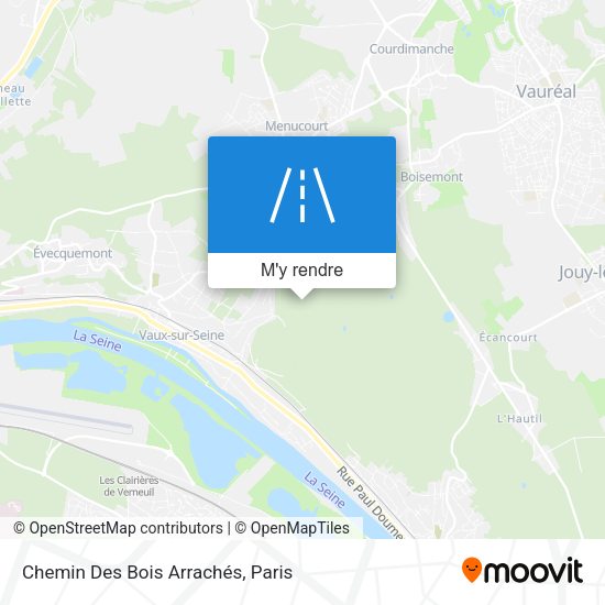 Chemin Des Bois Arrachés plan
