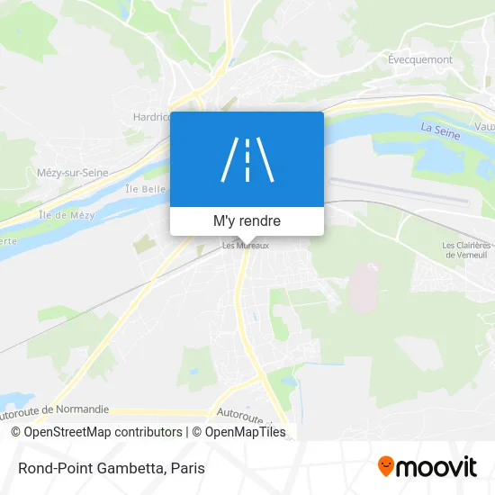 Rond-Point Gambetta plan