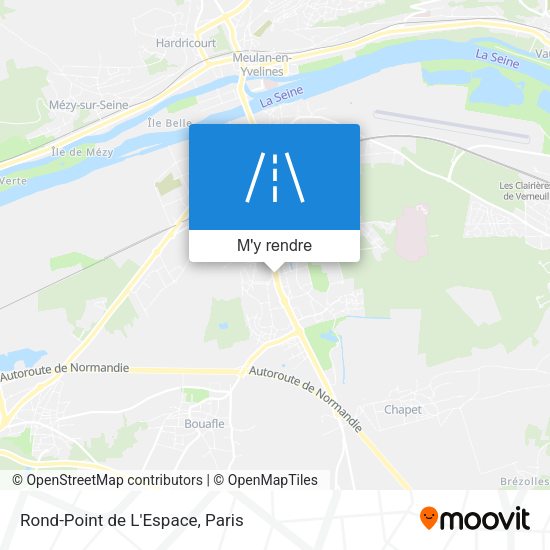 Rond-Point de L'Espace plan