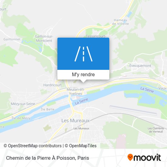 Chemin de la Pierre À Poisson plan