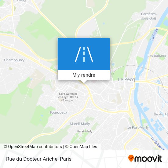Rue du Docteur Ariche plan